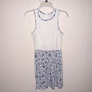 Women’s sleeveless floral dress lace dance party formal holiday casual summer